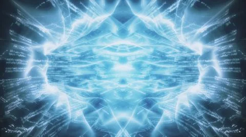 3d rendered illustration of quantum computing 库存插图