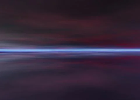 3d rendered night distant skyscape Stock Illustration