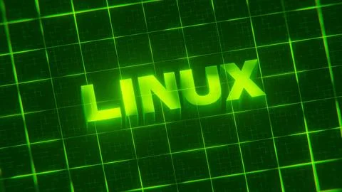 3D-rendered pattern of a word on bright neon green lines arranged in a grid patt 스톡 일러스트