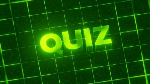 3D-rendered pattern of a word on bright neon green lines arranged in a grid patt Illustrazione stock