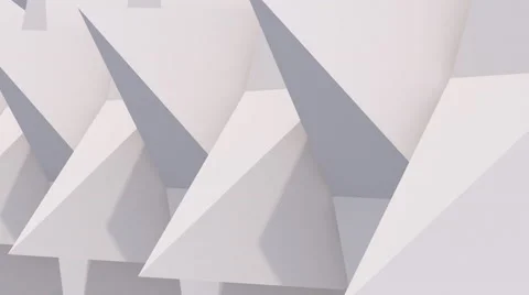 3d rendered pyramids rotating 스톡 동영상 58050858