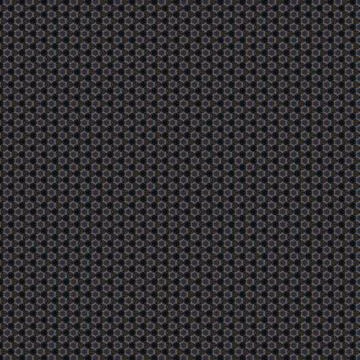 3d rendered tiny hexagon shapes with colorful geometrical patterns Stockillustratie