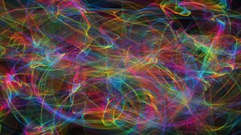 3D rendered transparent veil white Stock Illustration