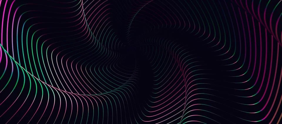 3d rendered Vortex swirl motion. Abstract textured background Stock Illustration