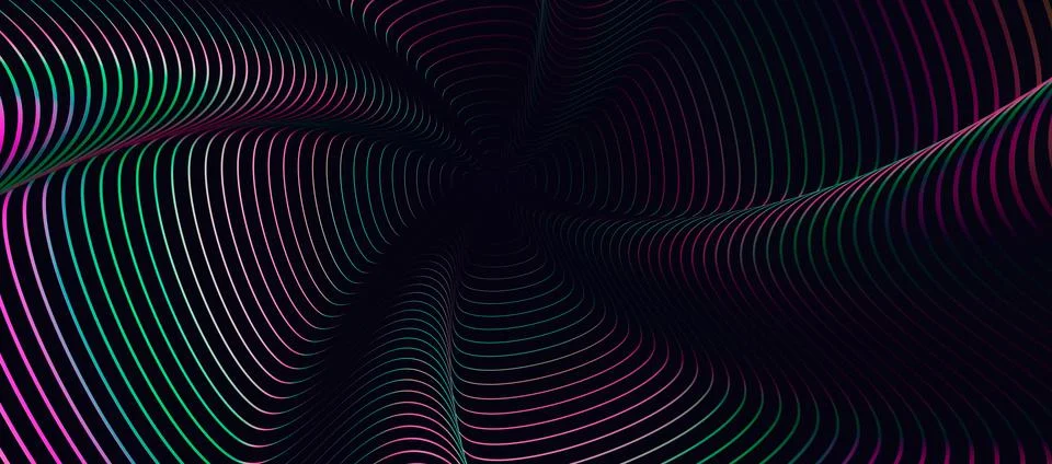 3d rendered Vortex swirl motion. Abstract textured background Stock Illustration