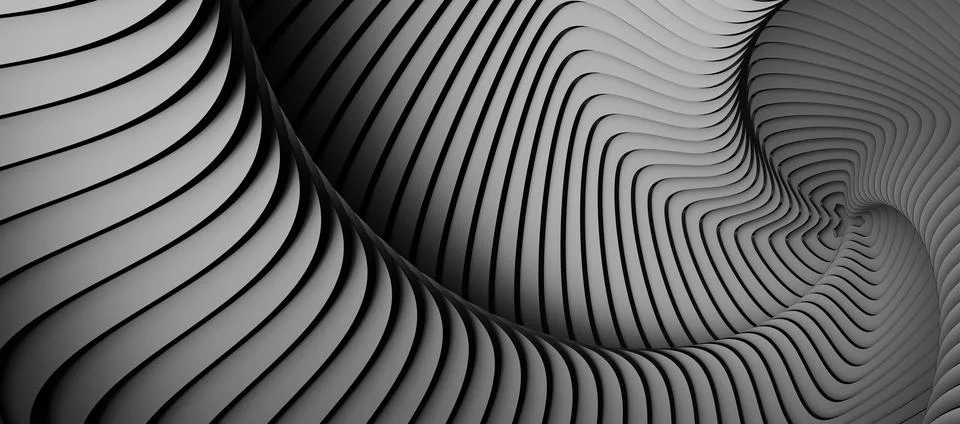 3d rendered Vortex swirl motion. Abstract textured background Stock Illustration