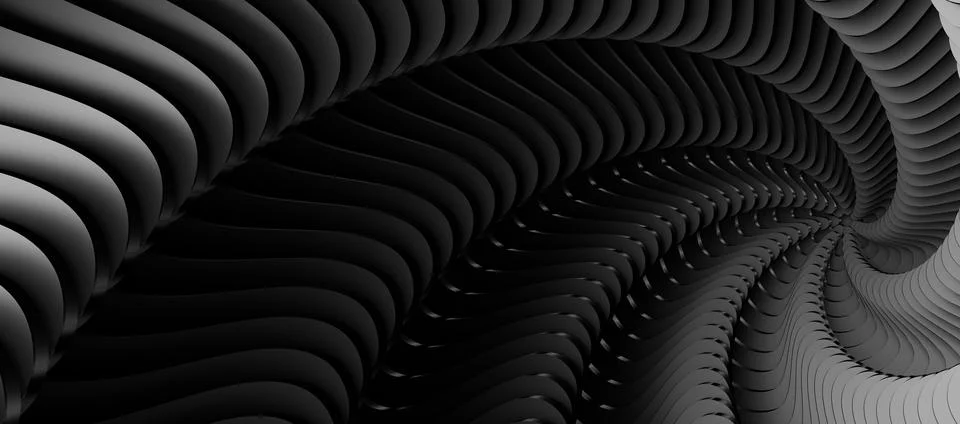 3d rendered Vortex swirl motion. Abstract textured background Stock Illustration