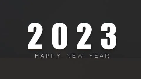 3d rendering of 2023 Creativity and inspiration ideas concepts with nice back Stock Illustration