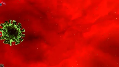 3D rendering . 3D illustration .3D animation . World coronavirus pandemic . C Stock Footage 127222474