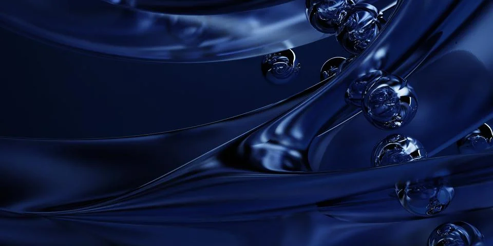 3d rendering of abstract art is a part of surreal 3d mirror イラスト素材