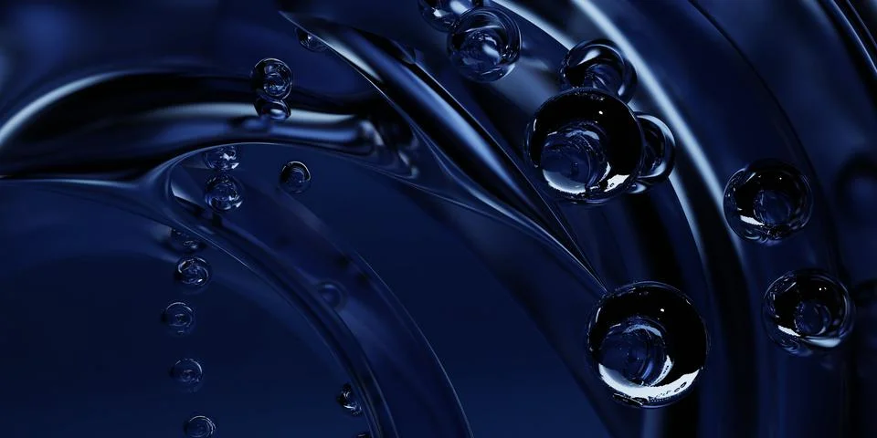 3d rendering of abstract art is a part of surreal 3d mirror イラスト素材