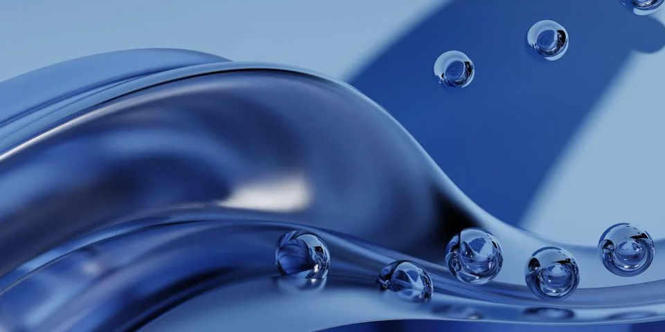 3d rendering of abstract art is a part of surreal 3d mirror イラスト素材