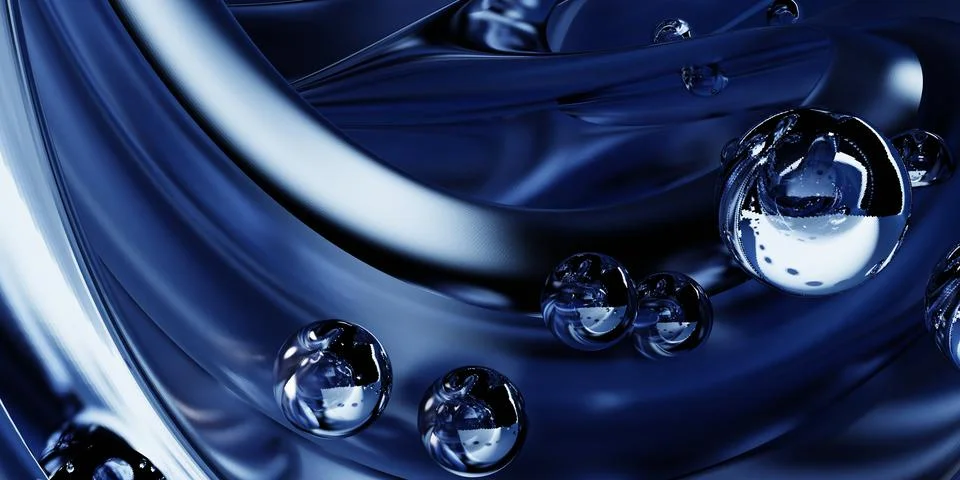 3d rendering of abstract art is a part of surreal 3d mirror 스톡 일러스트