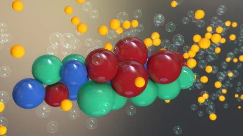 3d rendering. Abstract background and colors Stock Illustration