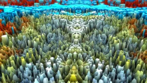 3d rendering. Abstract background and colors Stock Illustration