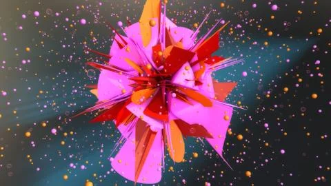 3d rendering. Abstract background and colors Stock Illustration