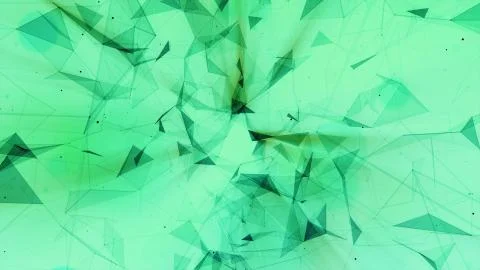 3D rendering abstract background on the basis of Plexus. Technological surfaces  스톡 사진
