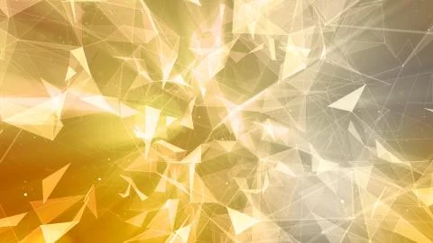 3D rendering abstract background on the basis of Plexus. Technological surfaces  Stock Photos