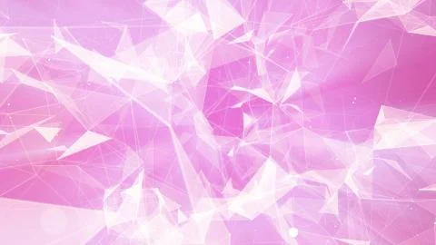3D rendering abstract background on the basis of Plexus. Technological surfaces  Stock Photos