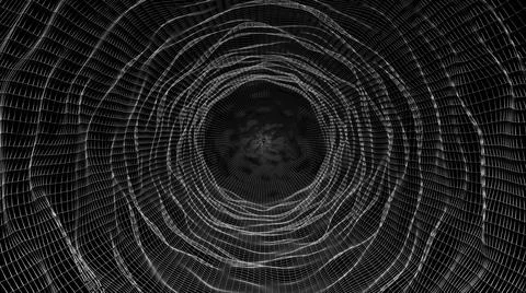 3D Rendering Abstract Background Black &amp; White Stock Illustration