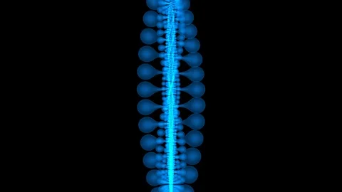 3d rendering of abstract background with dot connected Stock Footage 106395739