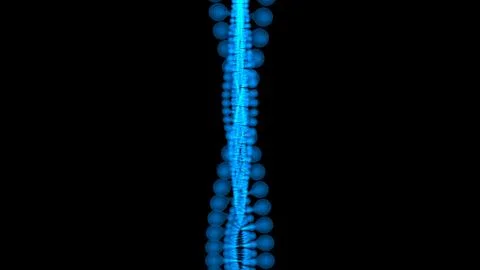 3d rendering of abstract background with dot connected Stock Photos