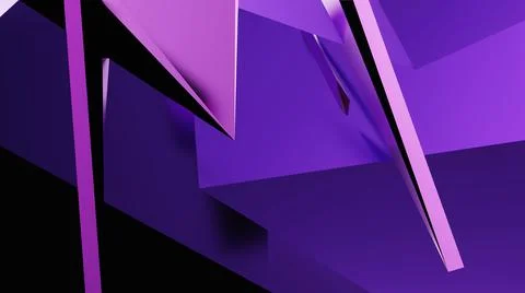 3d Rendering. Abstract background with geometric shapes, modern graphic desig Stock Illustration