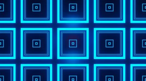 3d Rendering. Abstract background with geometric shapes, modern graphic desig Stock Illustration