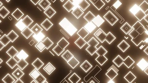 3d Rendering. Abstract background with geometric shapes, modern graphic desig Stock Illustration