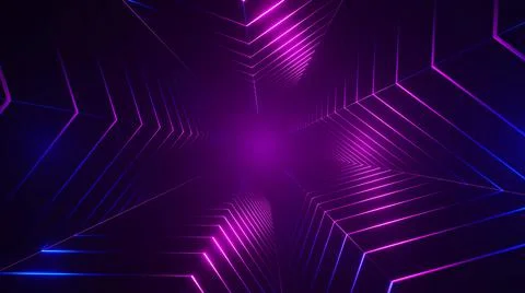 3d Rendering. Abstract background with geometric shapes, modern graphic desig Stock Illustration