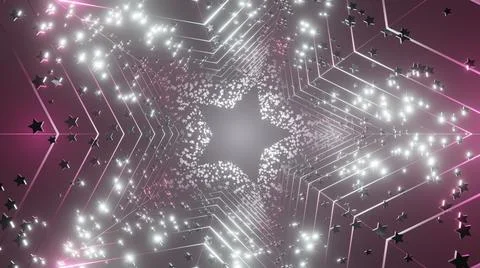 3d Rendering. Abstract background with geometric shapes, modern graphic desig Stock Illustration