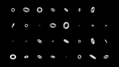 3d rendering of Abstract Background islated with white Stock Photos