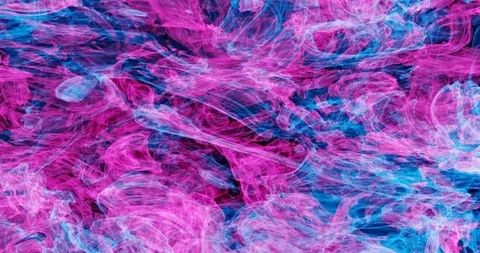 3d rendering. abstract  background loop animation. color smoke. textured lumi Video stock 114051632