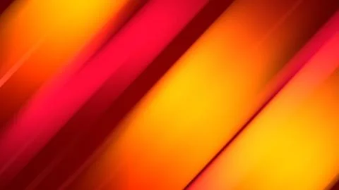 3d rendering of abstract background with red orange yellow twisted gradient of Illustrazione stock