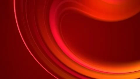 3d rendering of abstract background with red orange yellow twisted gradient of Illustrazione stock