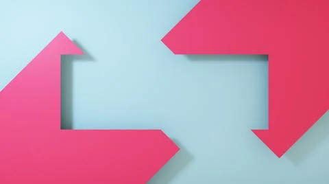 3d Rendering an abstract background using shadows Stock-Illustration