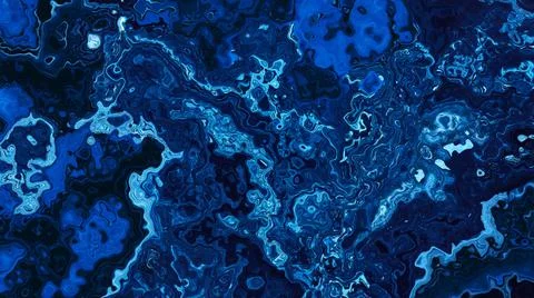 3D rendering abstract blue background Stock Illustration