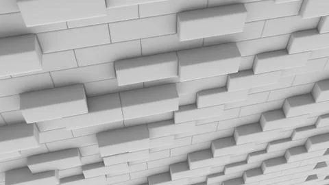 3D Rendering abstract boxes, illustration concept design イラスト素材