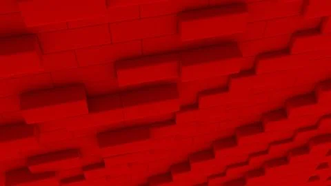 3D Rendering abstract boxes, illustration concept design Illustrazione stock