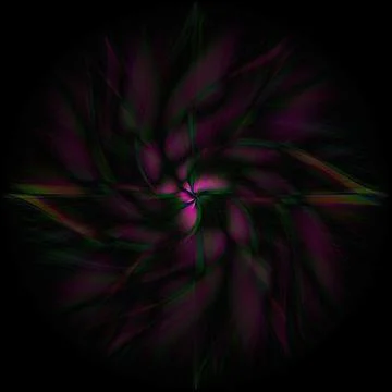 3D rendering of an abstract bright colorful spiral background Illustrazione stock