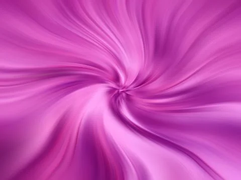 3D rendering of an abstract bright pink spiral background Illustration
