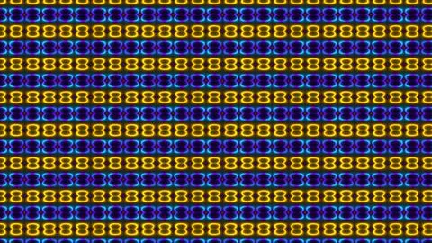 3D Rendering Abstract colorful background bright yellow blue colors modern co Stock Illustration