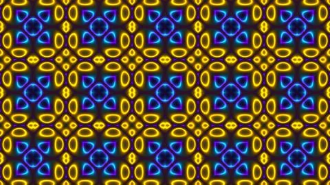 3D Rendering Abstract colorful background bright yellow and blue colors, mode Stock Illustration