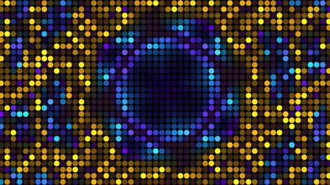 3D Rendering Abstract colorful background bright yellow and blue colors, mode Stock Illustration