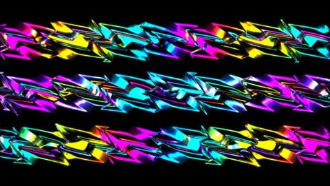 3D Rendering Abstract colorful background in bright colors, modern colorful w Stock Illustration