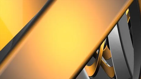 3D rendering Abstract colorful background bright orange gray color, modern co Stock Illustration