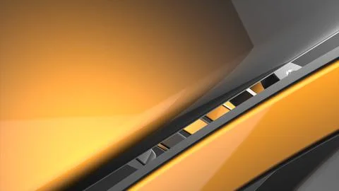 3D rendering Abstract colorful background bright orange gray color, modern co Stock Illustration