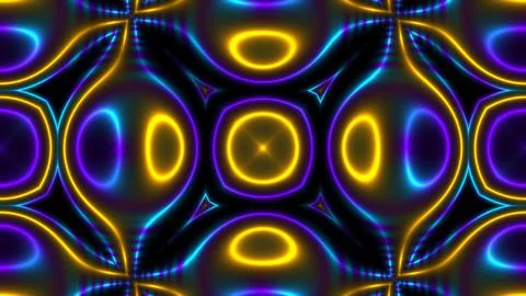 3D Rendering Abstract colorful background bright yellow blue colors modern co Stock Illustration