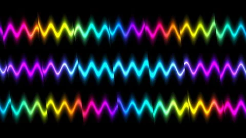 3D Rendering Abstract colorful background in bright colors, modern colorful w Stock Illustration