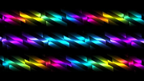 3D Rendering Abstract colorful background in bright colors, modern colorful w Stock Illustration